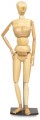 wooden manikin female 68 inch